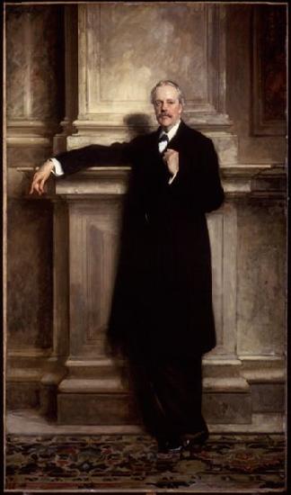 John Singer Sargent 1st Earl of Balfour oil painting image